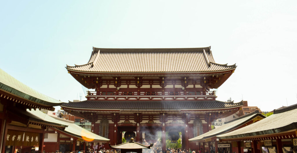 Facciata del tempio Senso-ji